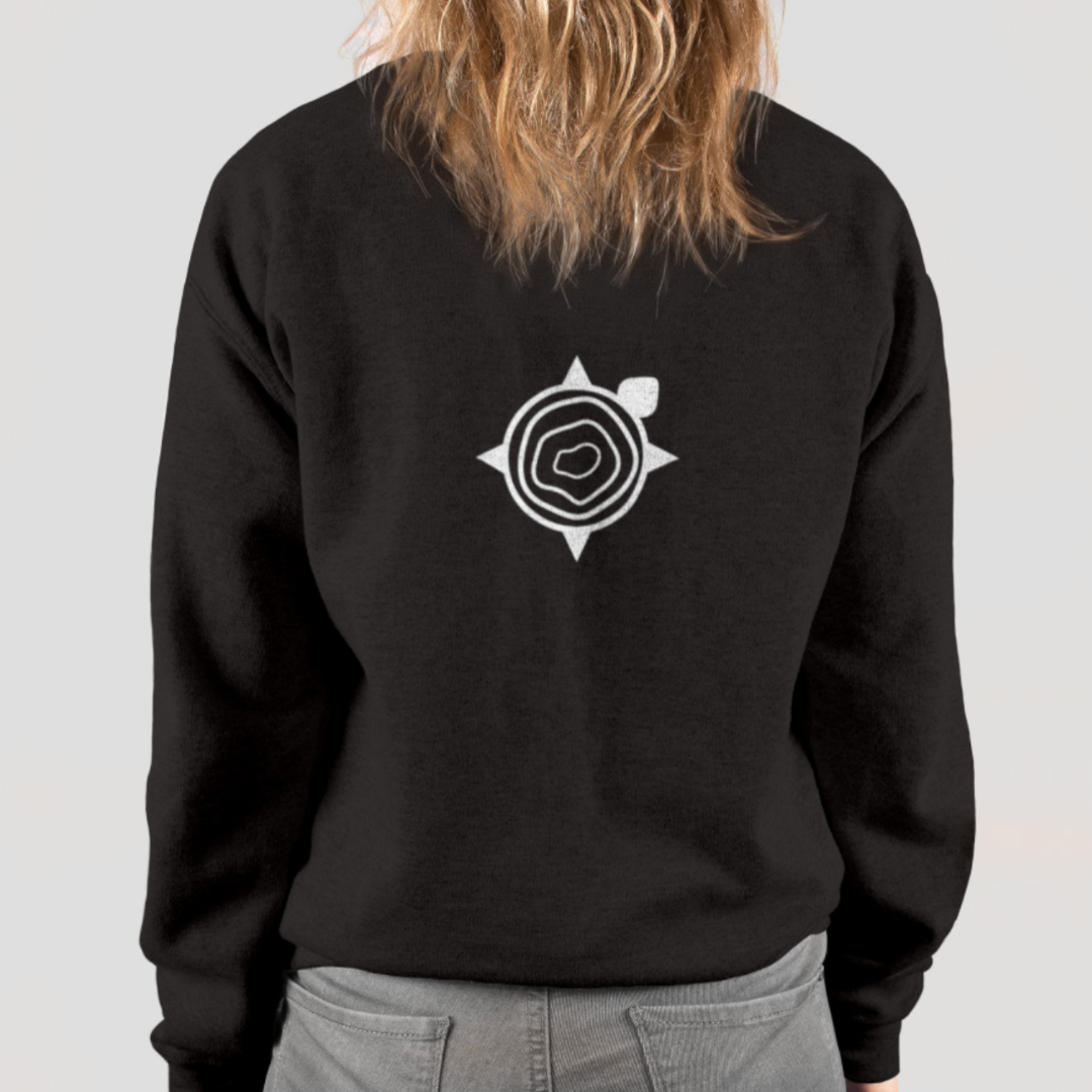 Crewneck (Unisex) - Decolonize the Map. Indigenize the Map.