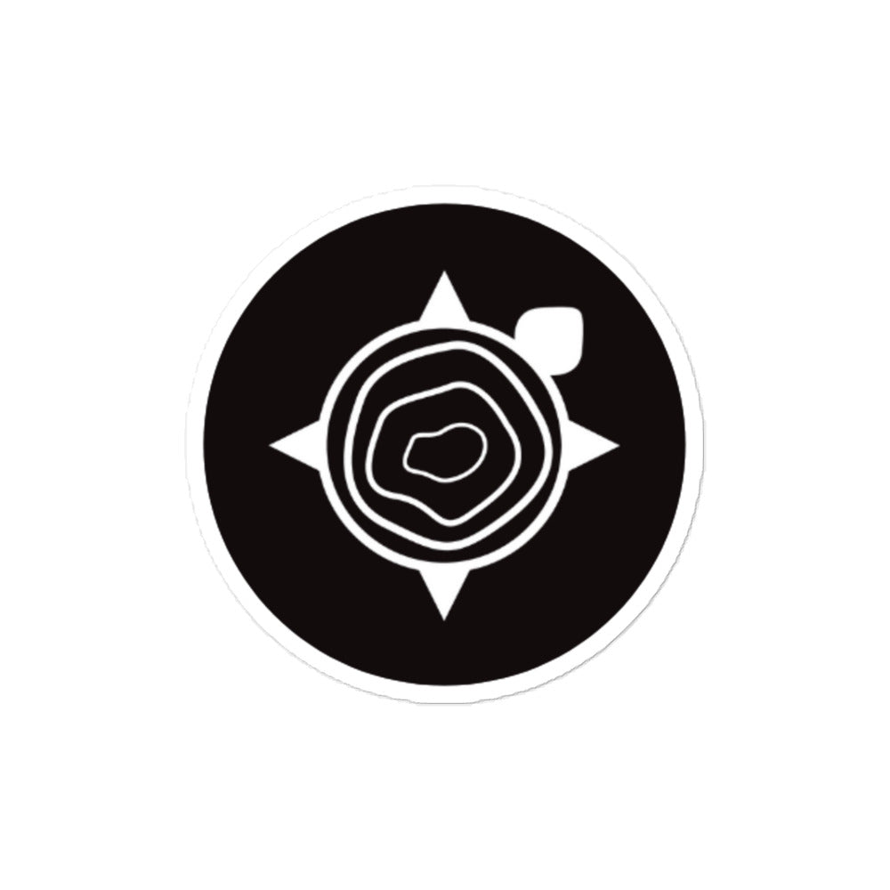 Turtle Island Circle Sticker