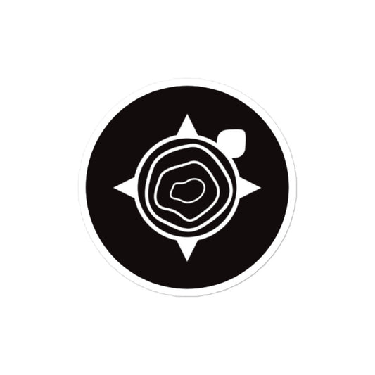 Turtle Island Circle Sticker