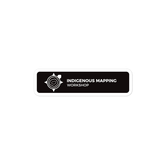 Indigenous Mapping Workshop Sticker